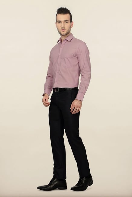 Peter England Purple Formal Shirt Peter England Purple Formal Shirt