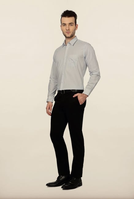 University of Oxford White Striped Formal Shirt University of Oxford White Striped Formal Shirt