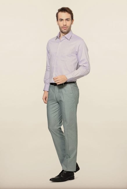 Peter England Lilac Formal Shirt Peter England Lilac Formal Shirt