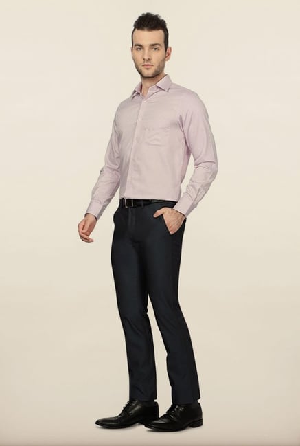 Peter England Pink Checks Formal Shirt Peter England Pink Checks Formal Shirt