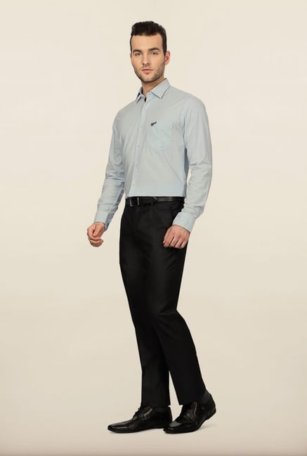 University of Oxford Blue Checks Formal Shirt University of Oxford Blue Checks Formal Shirt
