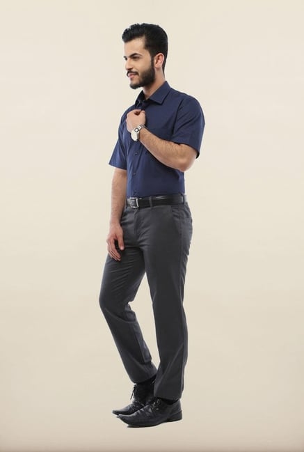 Van Heusen Navy Formal Shirt Van Heusen Navy Formal Shirt