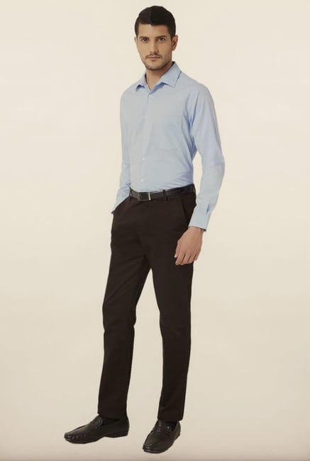 Peter England Light Blue Formal Shirt Peter England Light Blue Formal Shirt