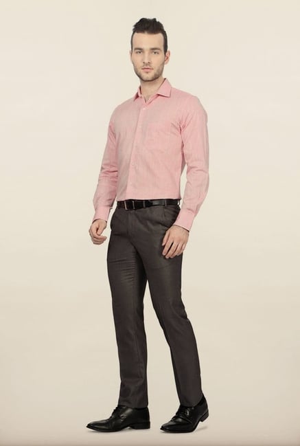 Peter England Pink Formal Shirt Peter England Pink Formal Shirt