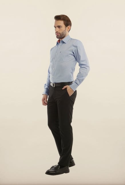 Allen Solly Blue Formal Shirt Allen Solly Blue Formal Shirt