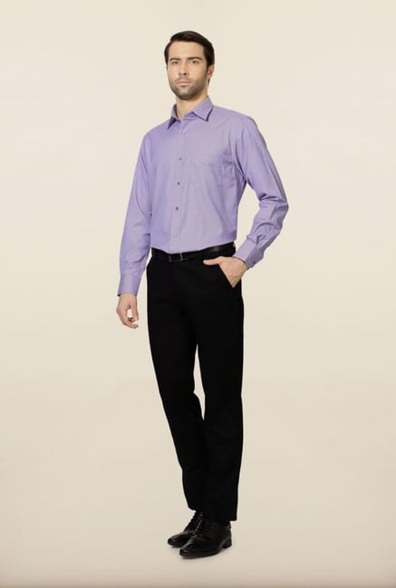 Peter England Purple Formal Shirt Peter England Purple Formal Shirt