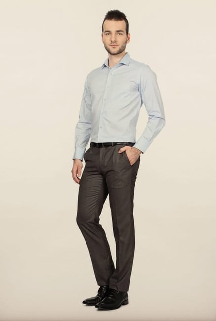Peter England Light Blue Formal Shirt Peter England Light Blue Formal Shirt