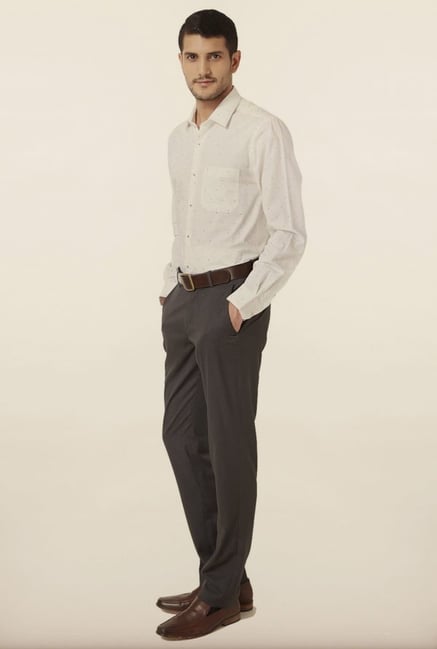 Peter England White Formal Shirt Peter England White Formal Shirt