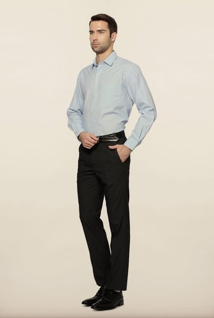 University of Oxford Blue Checks Formal Shirt University of Oxford Blue Checks Formal Shirt