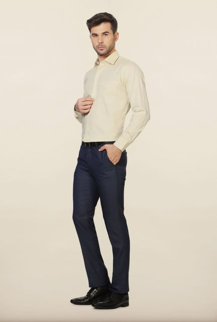 Van Heusen Cream Formal Shirt Van Heusen Cream Formal Shirt
