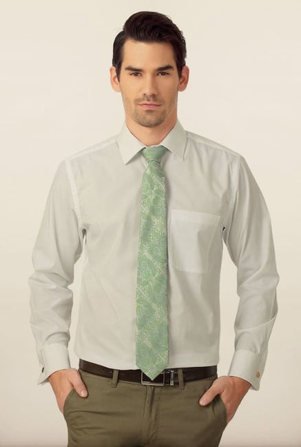Peter England White Formal Shirt Peter England White Formal Shirt