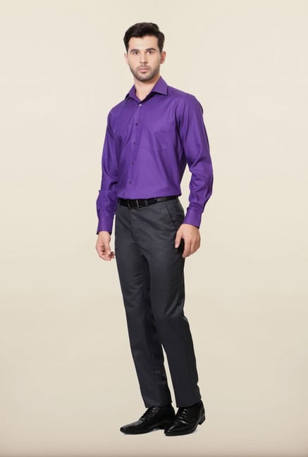 Van Heusen Purple Formal Shirt Van Heusen Purple Formal Shirt