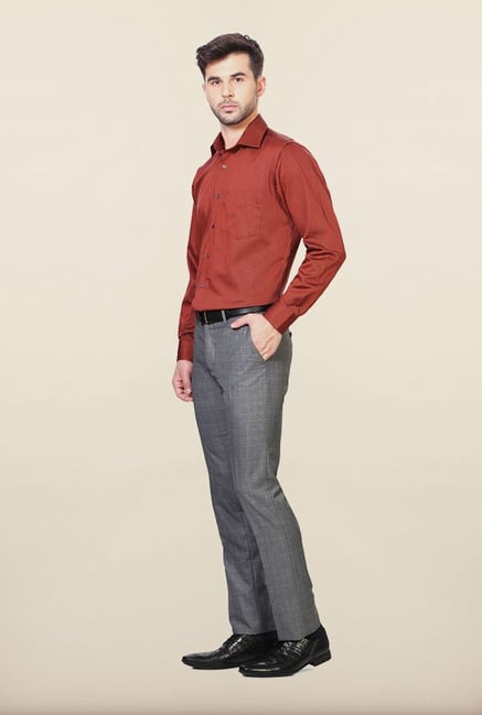 Van Heusen Orange Formal Shirt Van Heusen Orange Formal Shirt