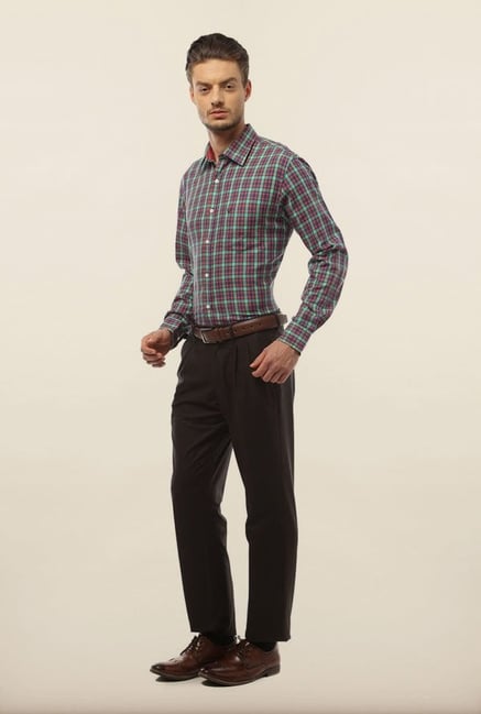 Allen Solly Multicolor Checks Formal Shirt Allen Solly Multicolor Checks Formal Shirt