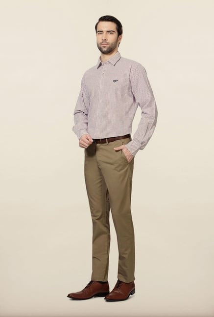 University of Oxford Red & Blue Checks Formal Shirt University of Oxford Red & Blue Checks Formal Shirt