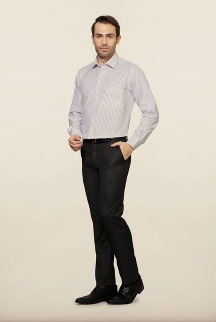 Van Heusen Lilac Checks Formal Shirt Van Heusen Lilac Checks Formal Shirt