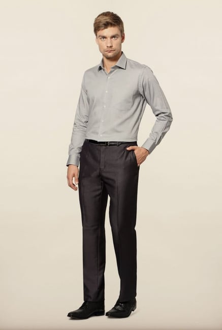 Van Heusen Grey Formal Shirt Van Heusen Grey Formal Shirt
