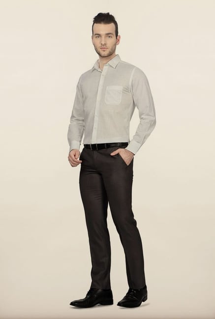 Peter England White Formal Shirt Peter England White Formal Shirt
