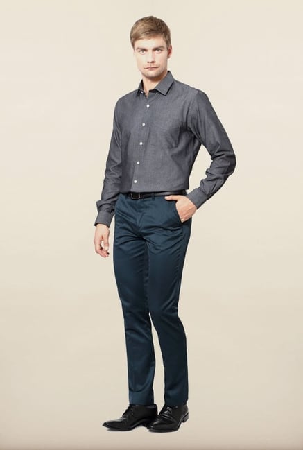 University of Oxford Grey Formal Shirt University of Oxford Grey Formal Shirt