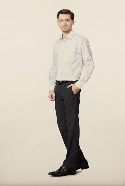 Allen Solly White Checks Formal Shirt Allen Solly White Checks Formal Shirt