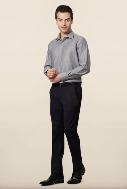 Van Heusen Grey Formal Shirt Van Heusen Grey Formal Shirt