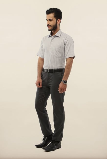 Van Heusen White Striped Formal Shirt Van Heusen White Striped Formal Shirt