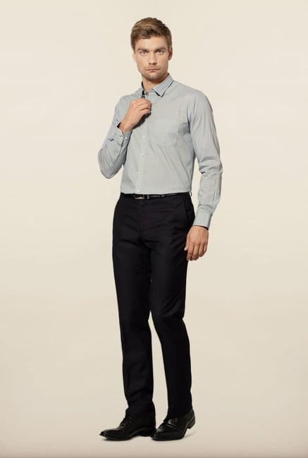 Van Heusen Grey Formal Shirt Van Heusen Grey Formal Shirt