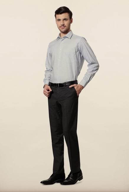 Van Heusen Blue Checks Formal Shirt Van Heusen Blue Checks Formal Shirt