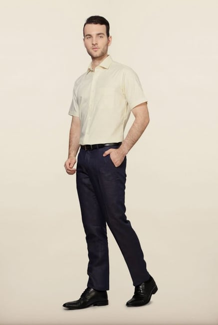 Van Heusen Yellow Formal Shirt Van Heusen Yellow Formal Shirt