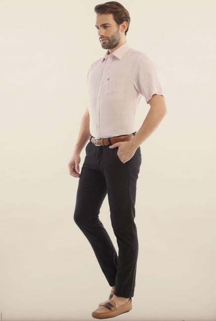 Allen Solly Pink Formal Shirt Allen Solly Pink Formal Shirt
