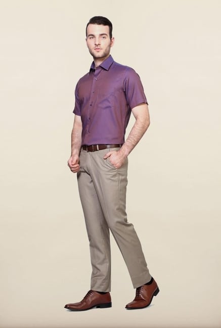 Van Heusen Purple Formal Shirt Van Heusen Purple Formal Shirt