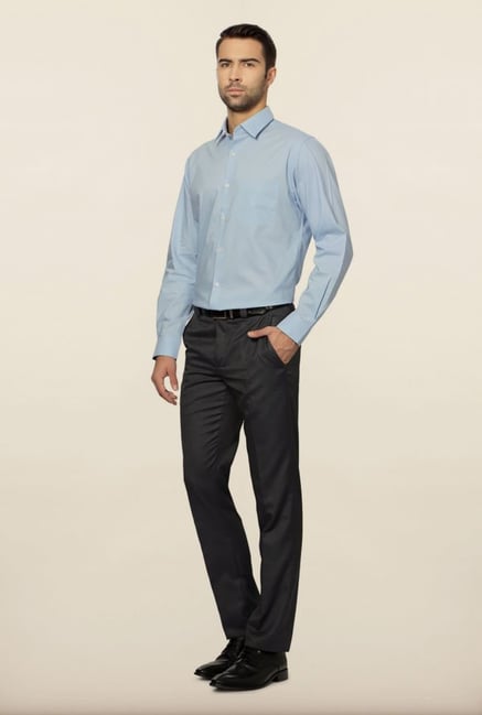 Peter England Blue Formal Shirt Peter England Blue Formal Shirt