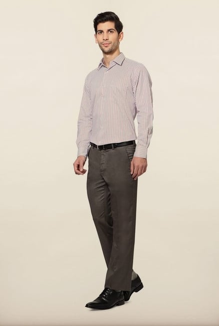 Peter England Multicolor Striped Formal Shirt Peter England Multicolor Striped Formal Shirt