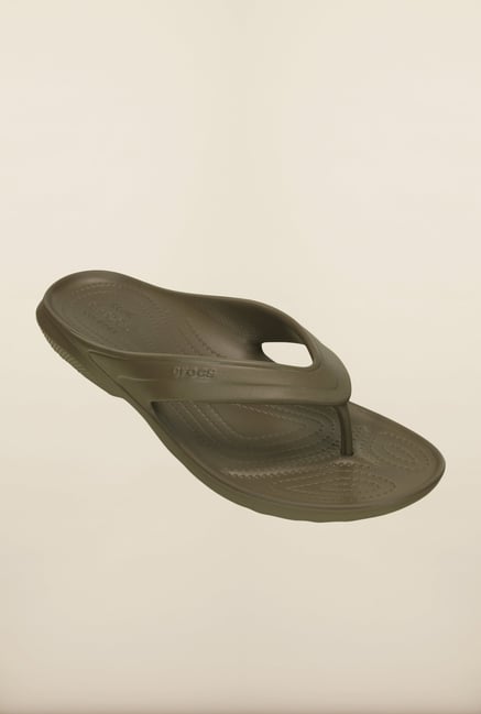 Crocs Classic Walnut Flip Flops Crocs Classic Walnut Flip Flops