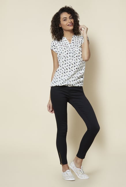 Zudio White Peny Blouse Zudio White Peny Blouse