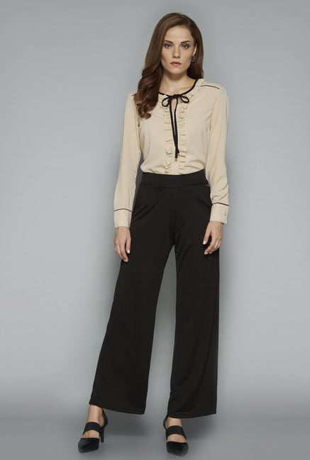 Wardrobe Black Plazzet Palazzos Wardrobe Black Plazzet Palazzos