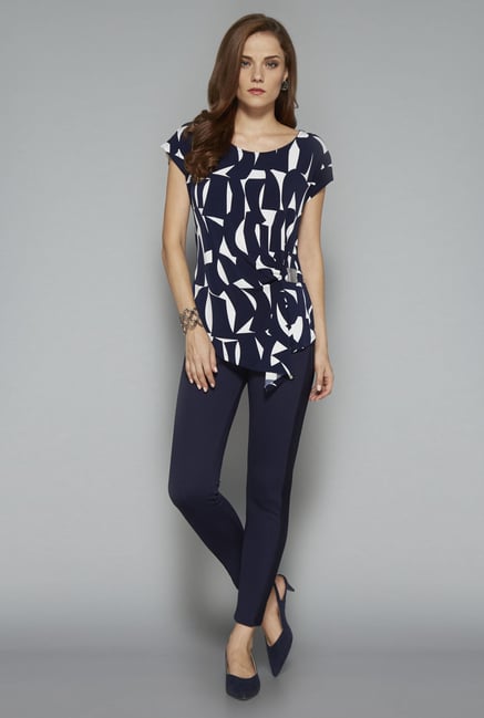 Wardrobe Navy Milo Trouser Wardrobe Navy Milo Trouser