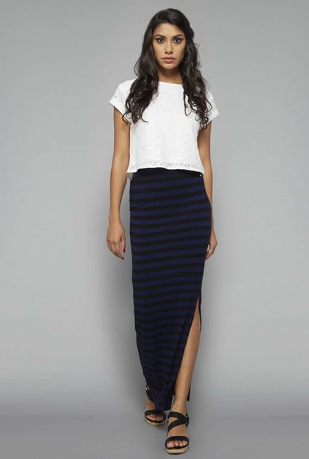 Nuon Navy Aron Skirt Nuon Navy Aron Skirt