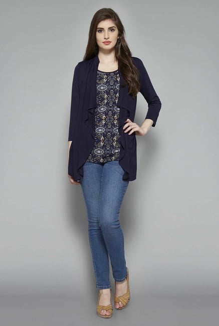 LOV Navy Zola Top LOV Navy Zola Top