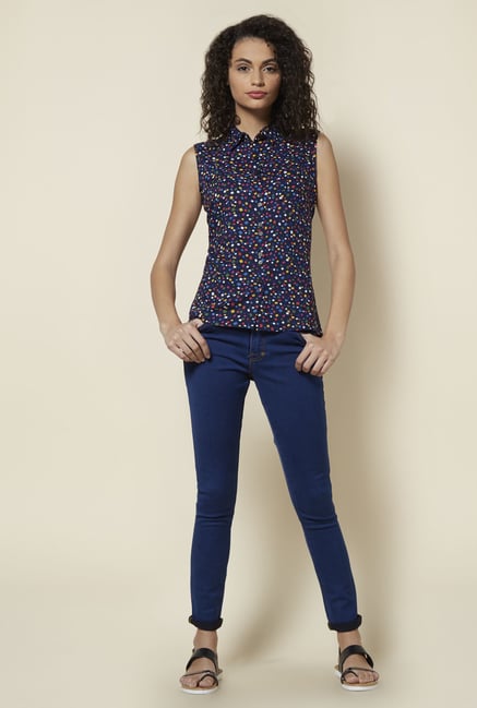 Zudio Navy Joseph Blouse Zudio Navy Joseph Blouse