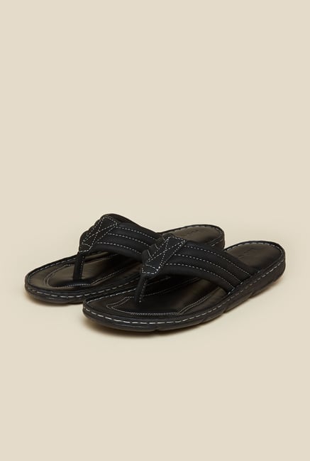 Mochi Black Leather Thongs Mochi Black Leather Thongs