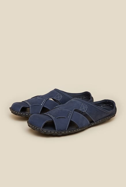 Mochi Navy Slide Sandals Mochi Navy Slide Sandals