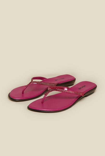 Mochi Pink Flat Thongs Mochi Pink Flat Thongs