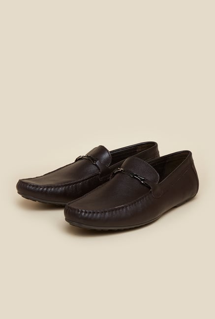 J. Fontini by Mochi Espresso Leather Formal Shoes J. Fontini by Mochi Espresso Leather Formal Shoes