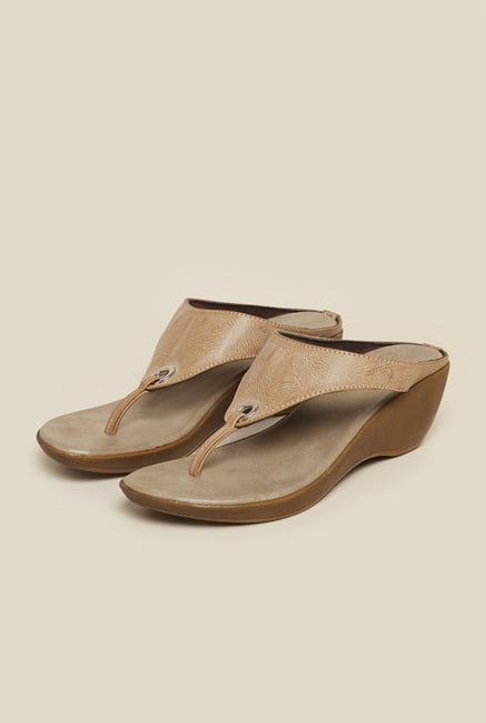 Mochi Brown Wedge Heel Sandals Mochi Brown Wedge Heel Sandals
