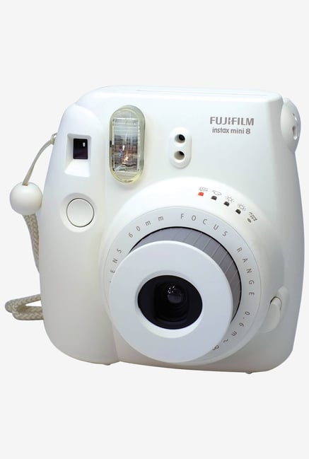 Fujifilm INSTAX MINI 8 Instant Camera White Fujifilm INSTAX MINI 8 Instant Camera White