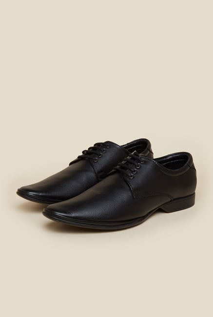 Mochi Black Leather Formal Shoes Mochi Black Leather Formal Shoes