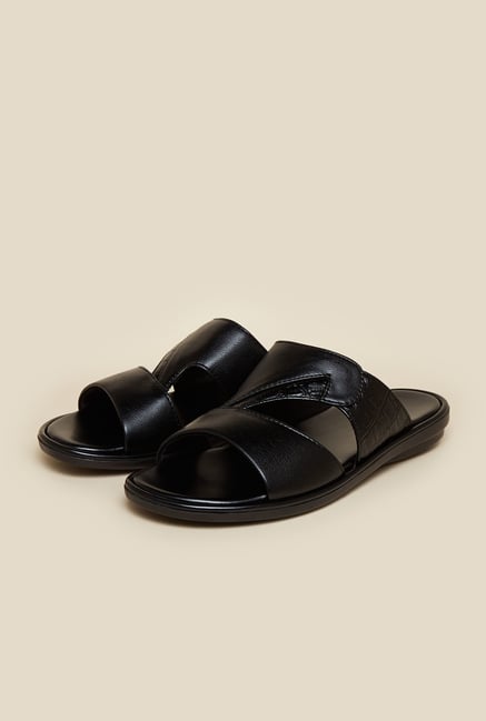 Mochi Black Formal Sandals Mochi Black Formal Sandals