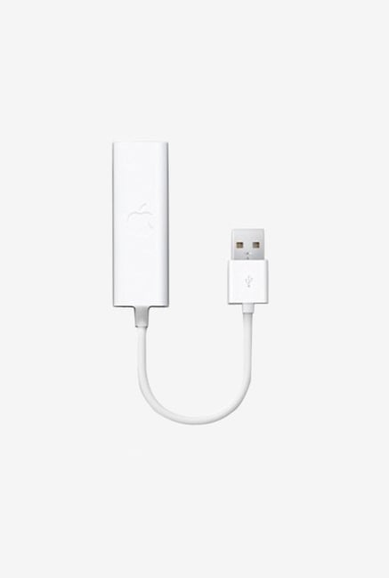 Apple MC704ZM/A USB Ethernet Adapter White Apple MC704ZM/A USB Ethernet Adapter White