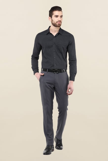 Turtle Black Prints Formal Shirt Turtle Black Prints Formal Shirt